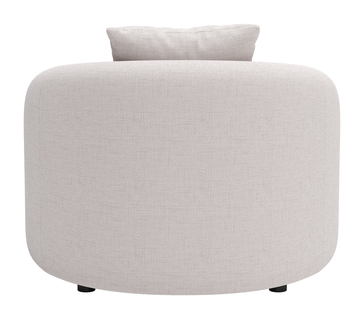 Sunny Isles Accent Chair Beige - Stylish & Comfortable Accent Chair with a Neutral Beige Upholstery for a Versatile, Modern Look