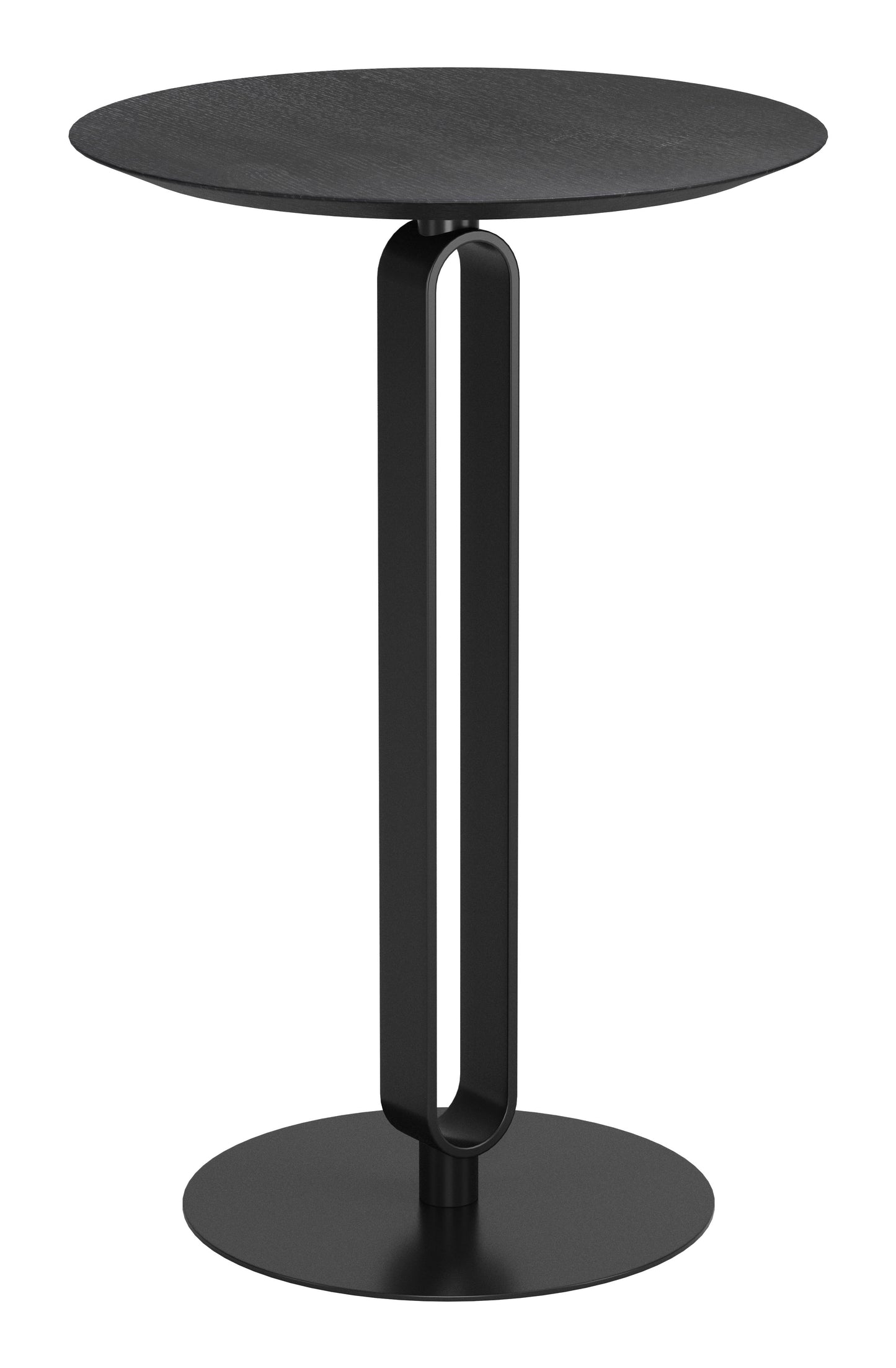 Derry Counter Table Black β Modern and Sleek Black Counter Table for Kitchen or Dining Area