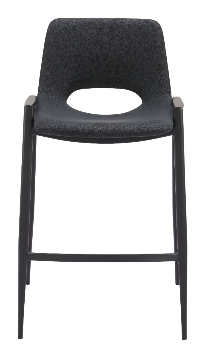 Desi Counter Stool (Set of 2) Black