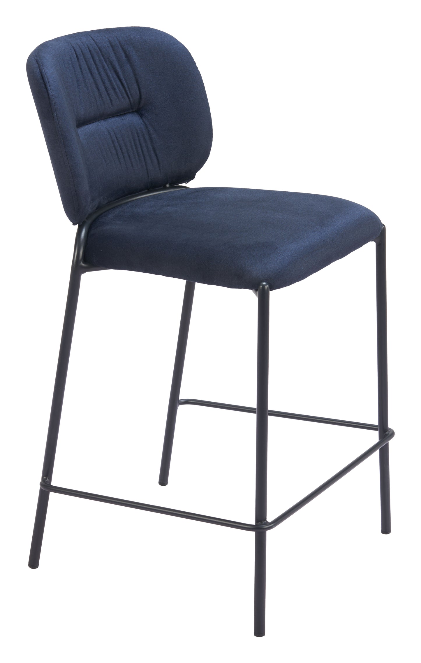 Plat Counter Stool (Set of 2) Blue β Stylish and Comfortable Blue Counter Stools for Modern Kitchens or Bars