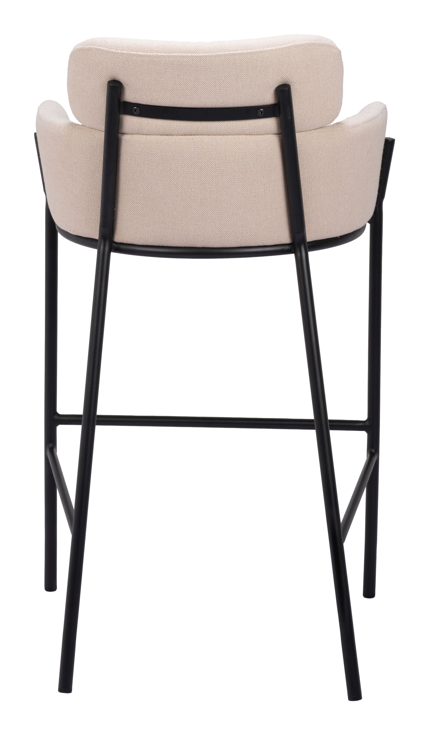 Bremor Barstool Beige β Chic and Comfortable Beige Barstool for Kitchen or Home Bar Area