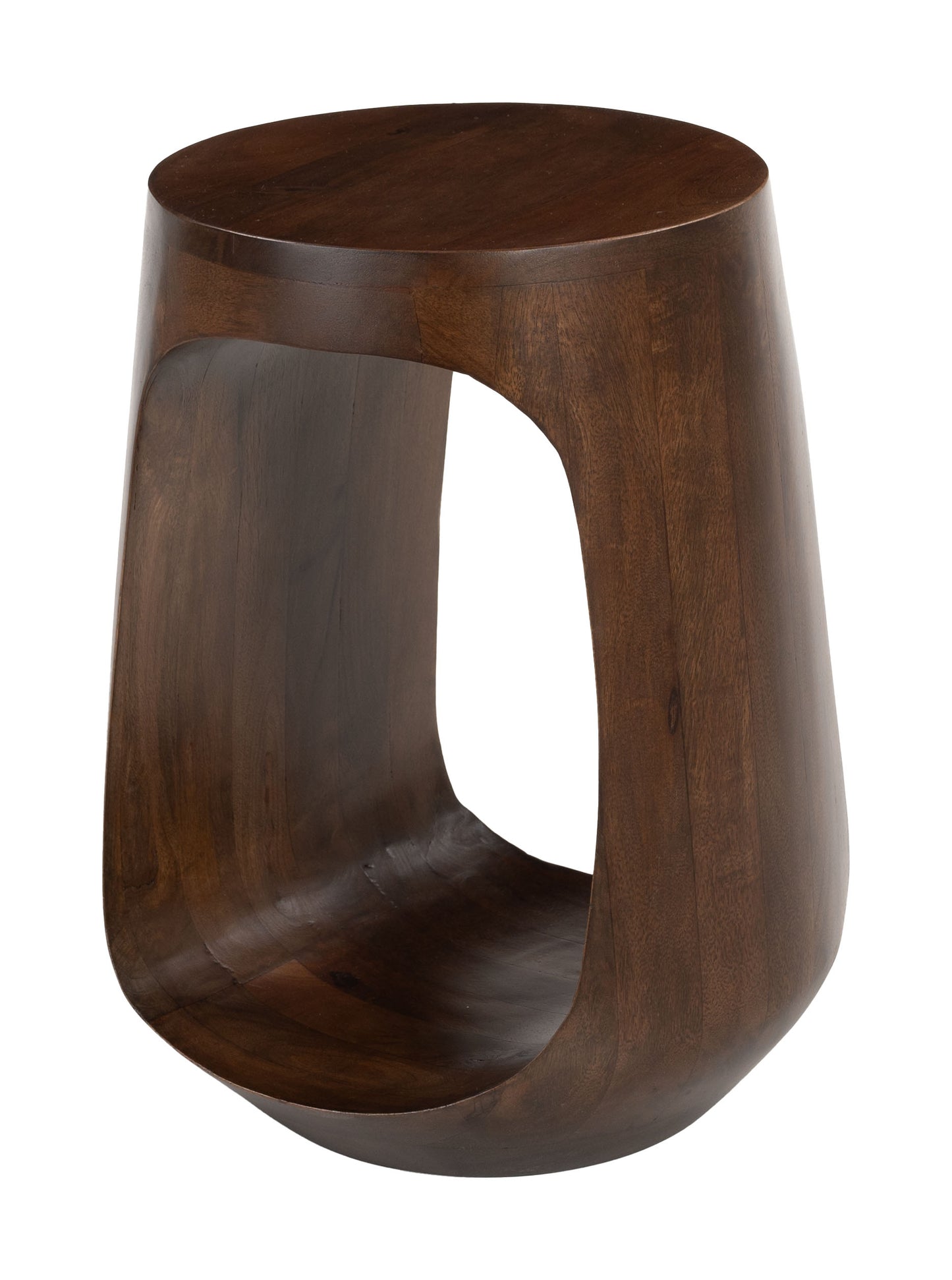 Okno Side Table Walnut β Elegant and Timeless Walnut Accent for Living Room or Bedroom