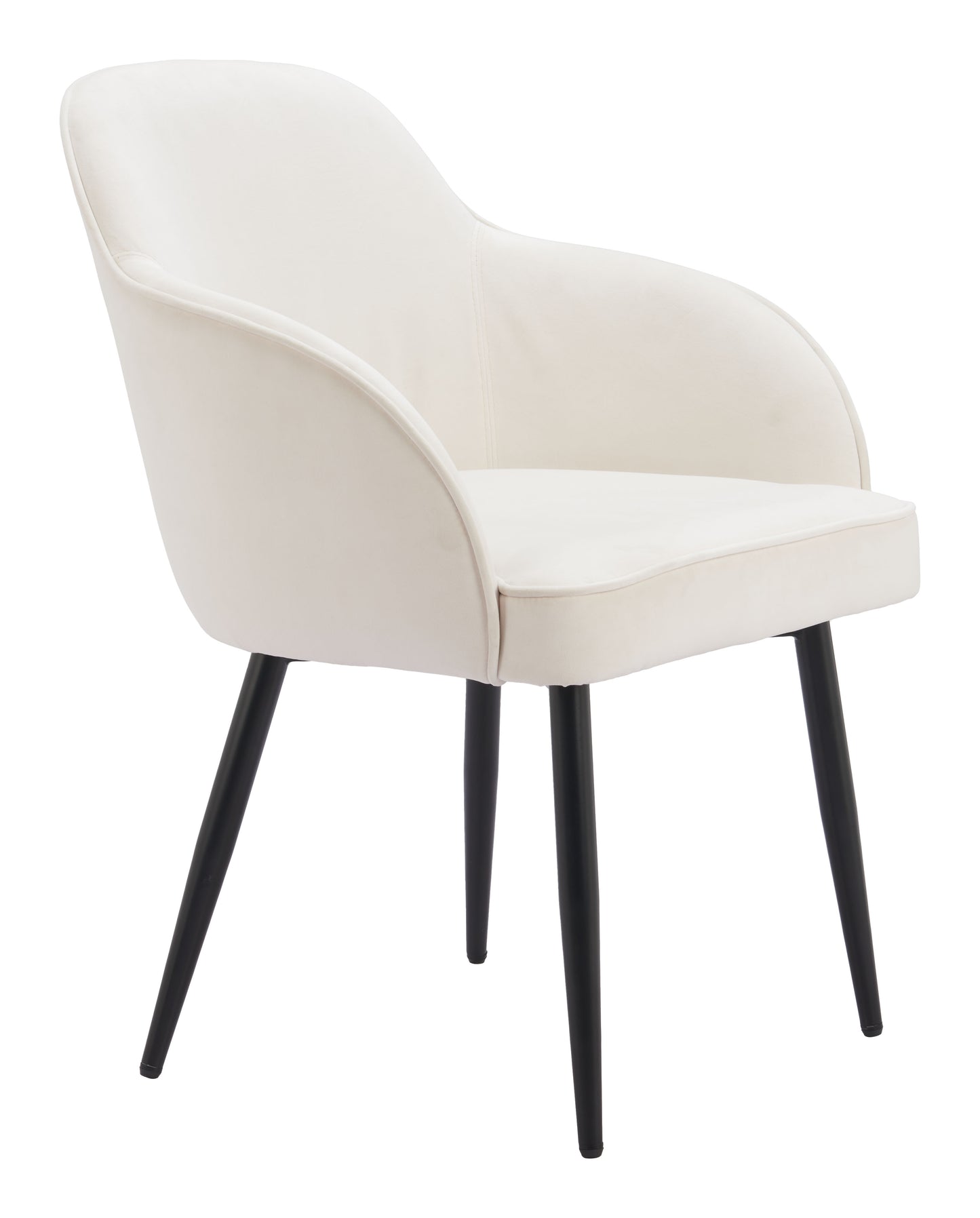 Jolie Dining Chair (Set of 2) Ivory β Elegant and Comfortable Ivory Dining Chairs for Dining Room or Kitchen Decor