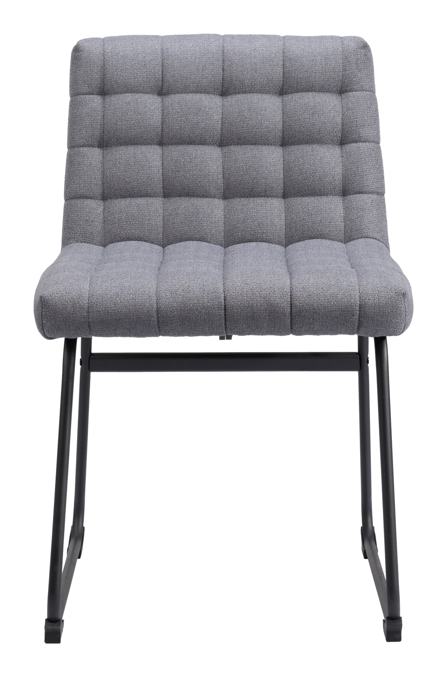 Pago Dining Chair Set of 2 - Gray Modern Upholstered Chairs for Stylish Dining Rooms
