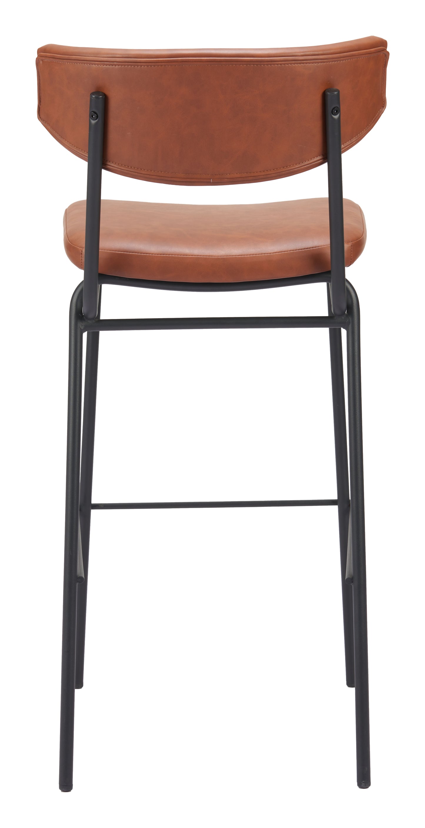 Charon Barstool (Set of 2) Vintage Brown β Elegant and Comfortable Vintage Brown Barstools for Contemporary Kitchens or Bars