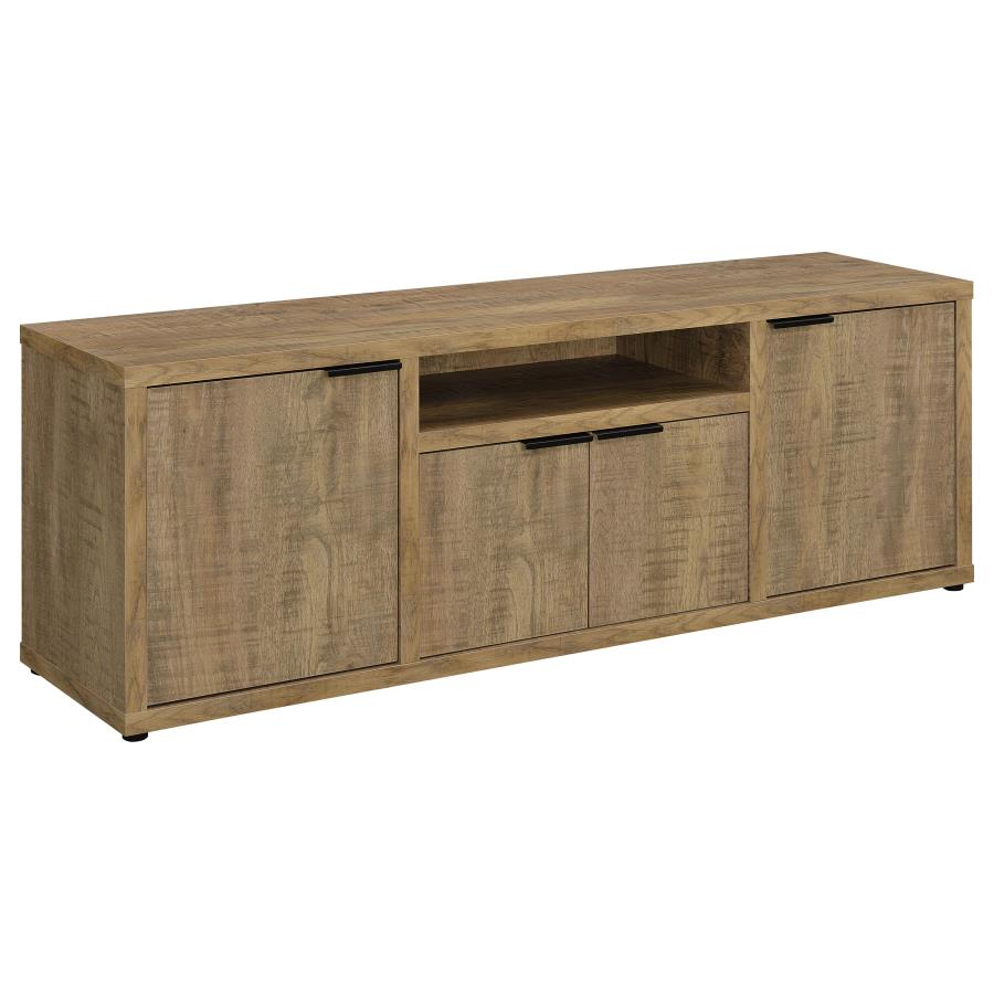 Tabby 3-Piece 60" TV Entertainment Center Mango - Stylish and Functional Living Room Storage