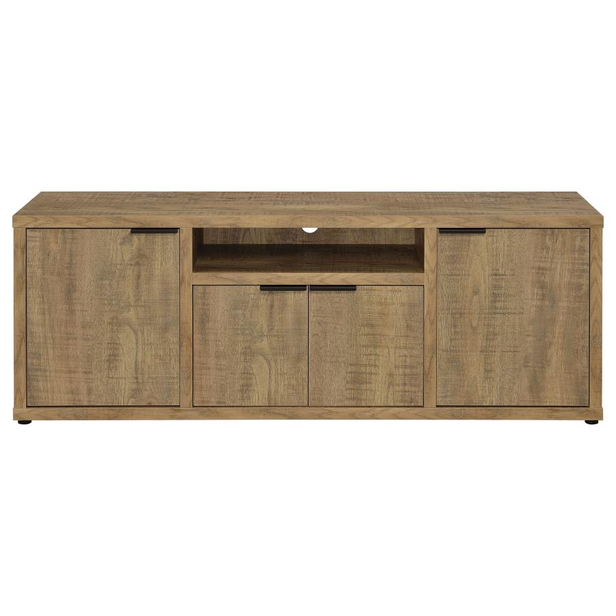 Tabby 3-Piece 60" TV Entertainment Center Mango - Stylish and Functional Living Room Storage