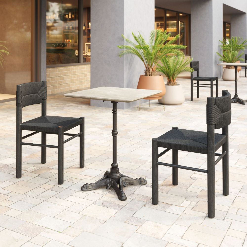 Alfresco Dining Table Gray - Sleek & Modern Dining Table with a Chic Gray Finish for Outdoor or Indoor Dining