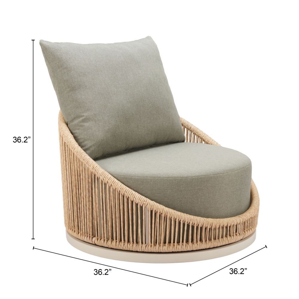 Cabana Swivel Chair Multicolor - Stylish and Comfortable Swivel Chair for Modern Living Spaces