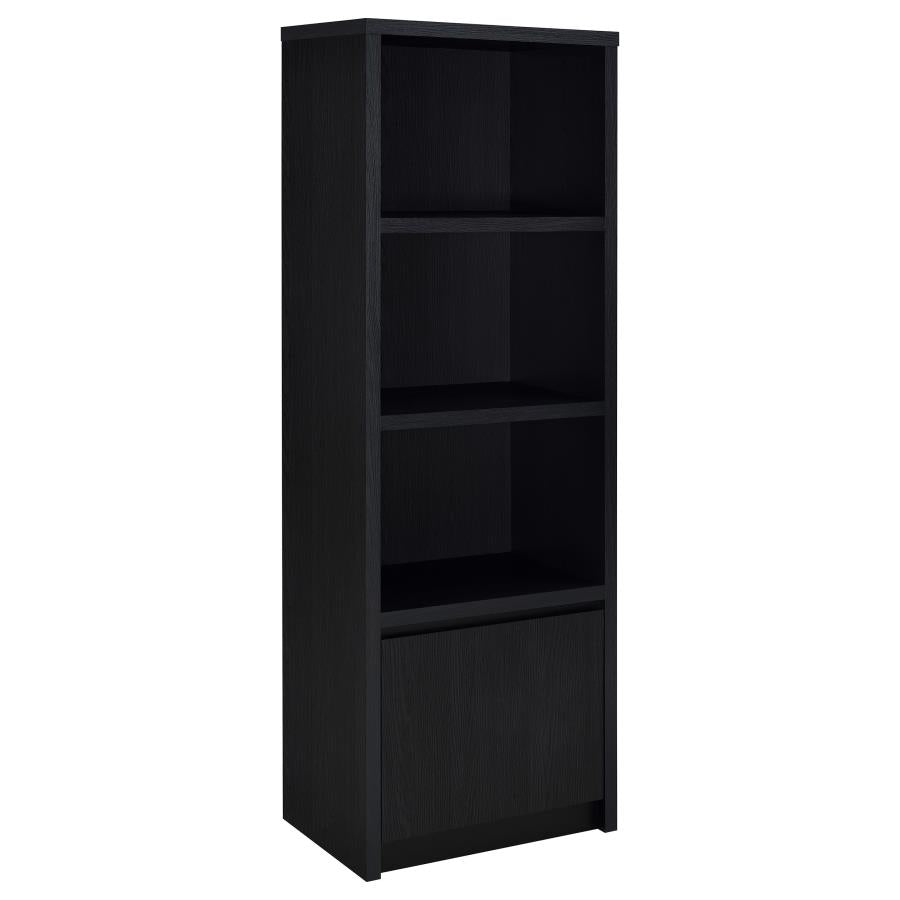 Winfield 3-Piece Black Entertainment Center with 60-Inch TV Stand – Modern Media Console Set
