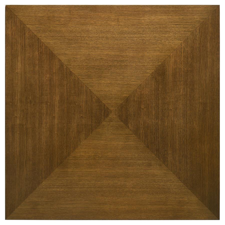 Westerly Square Wood Coffee Table β Walnut Brown Finish for a Rich, Classic Look