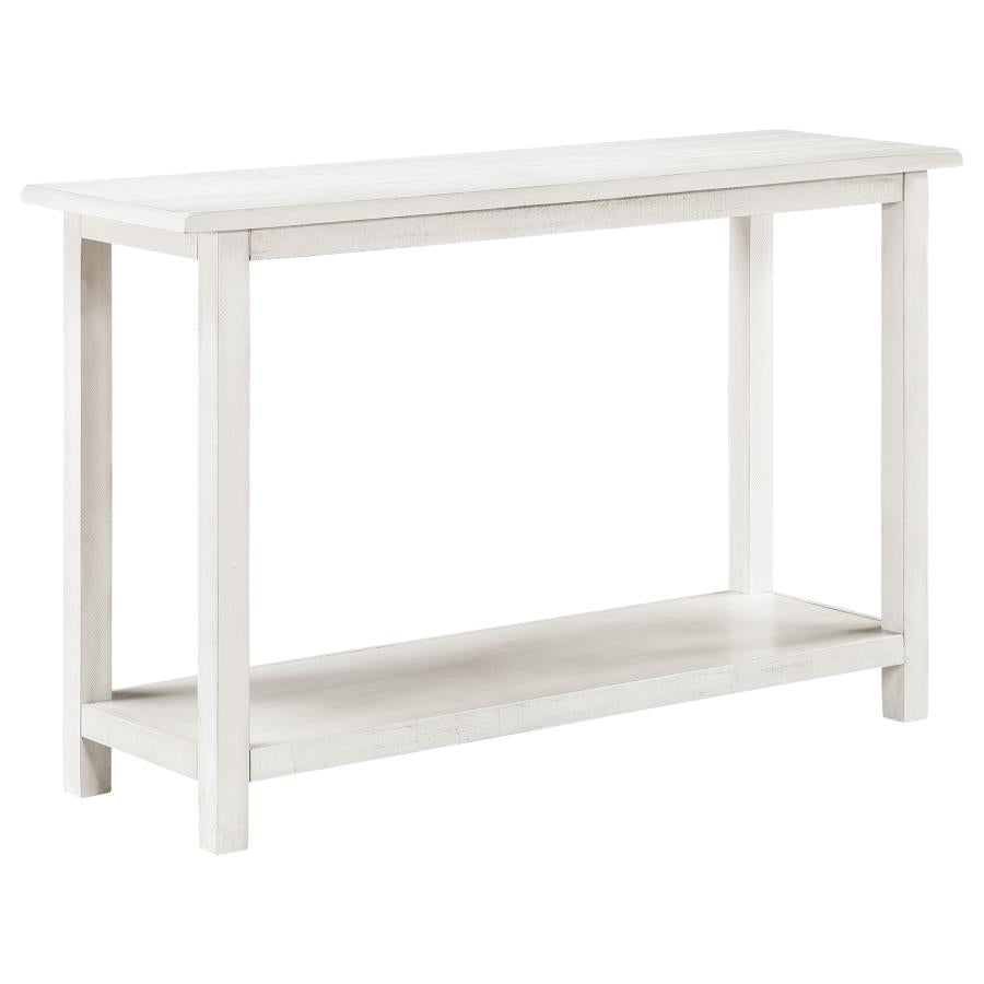 Payne Wood Entryway Sofa Console Table White - Stylish and Functional Accent for Your Entryway or Living Room