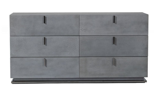 Modrest Buckley - Modern Grey Crackle Dresser