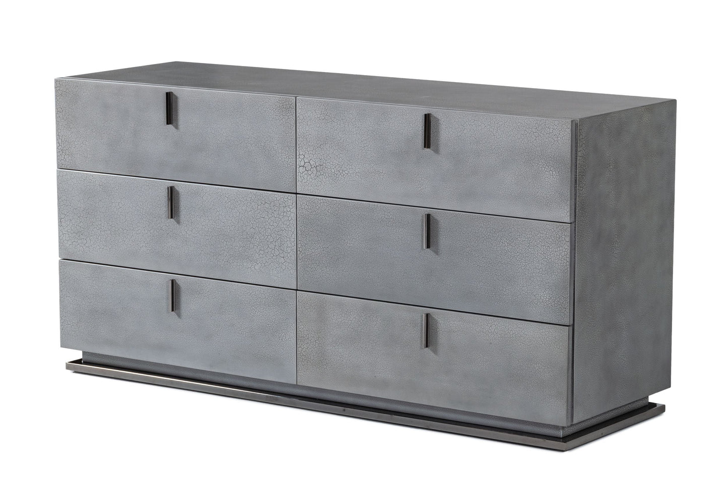 Modrest Buckley - Modern Grey Crackle Dresser