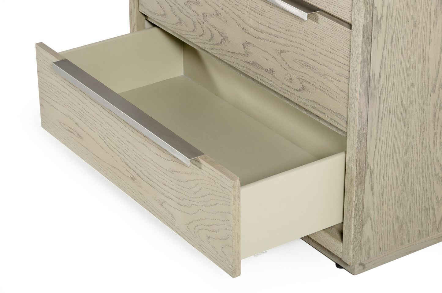 Modrest Samson - Contemporary Grey and Silver Chest