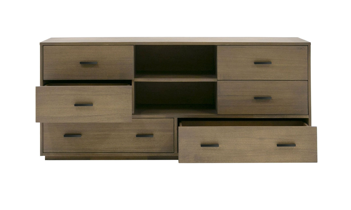 Nova Domus Fantasia Contemporary Walnut Dresser