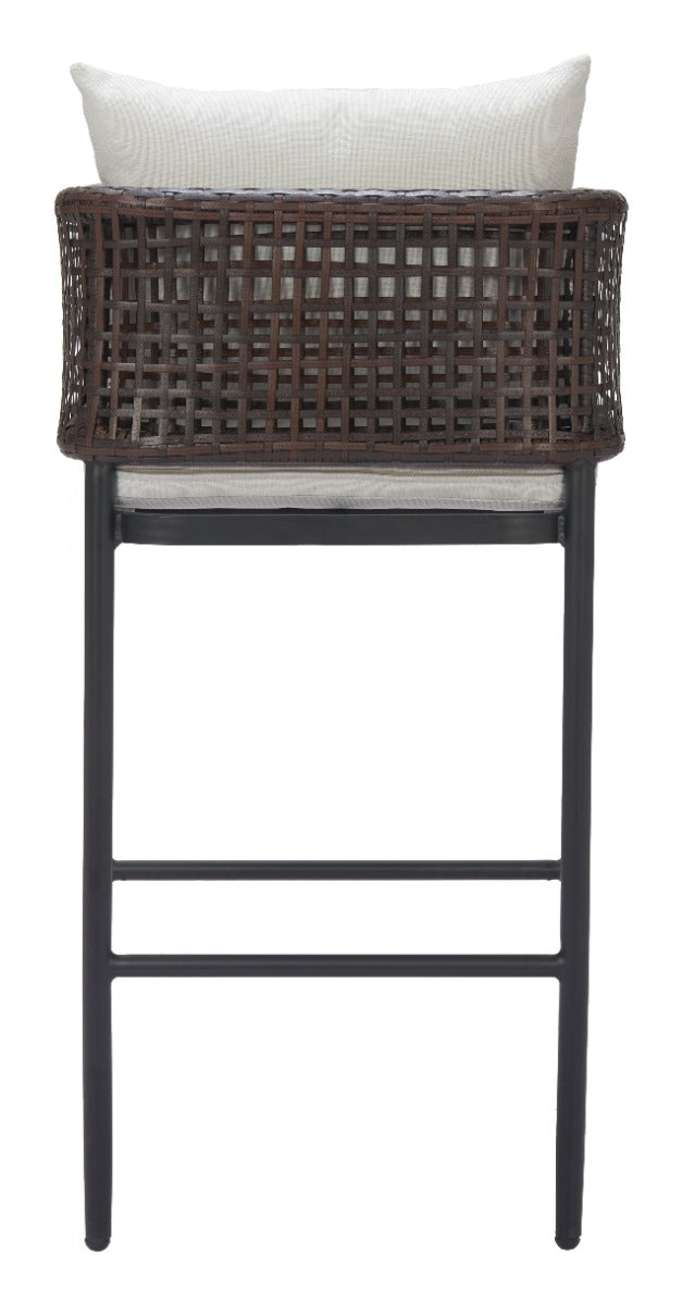 Palm Paradise Barstool Gray - Stylish & Comfortable Barstool with a Sophisticated Gray Finish for a Contemporary Look