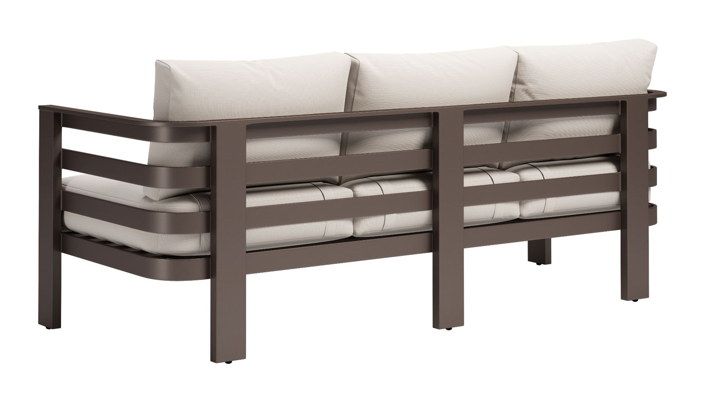 Bal Harbor Sofa White - Elegant & Comfortable White Sofa with a Sophisticated Design for a Timeless Look