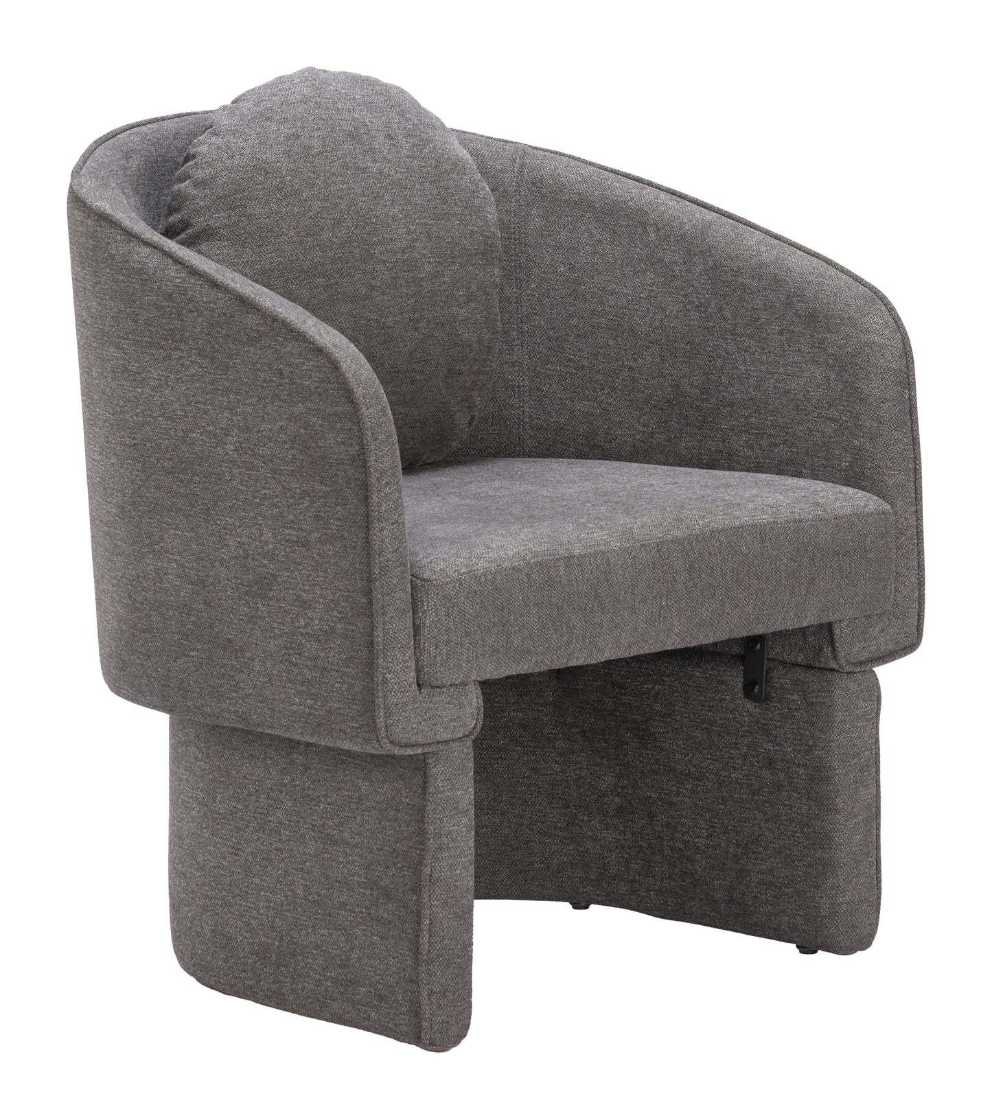 Olya Accent Chair - Truffle Gray Elegant and Comfortable Upholstered Chair for Stylish Living Spaces