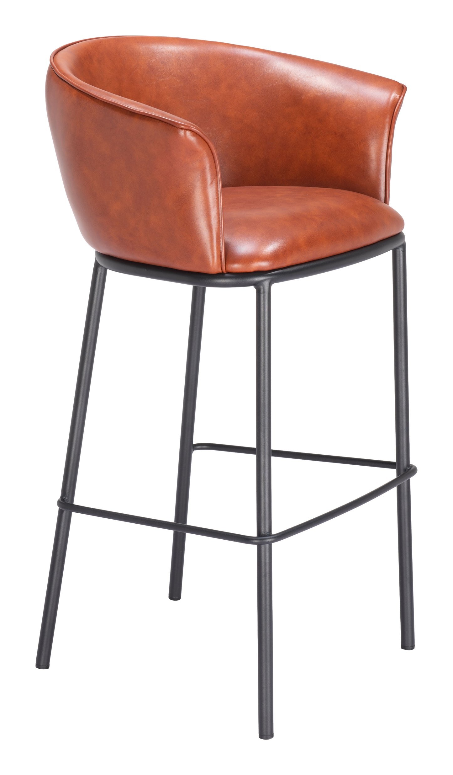 Garston Barstool Brown β Elegant and Comfortable Brown Barstool for Kitchen or Home Bar Area