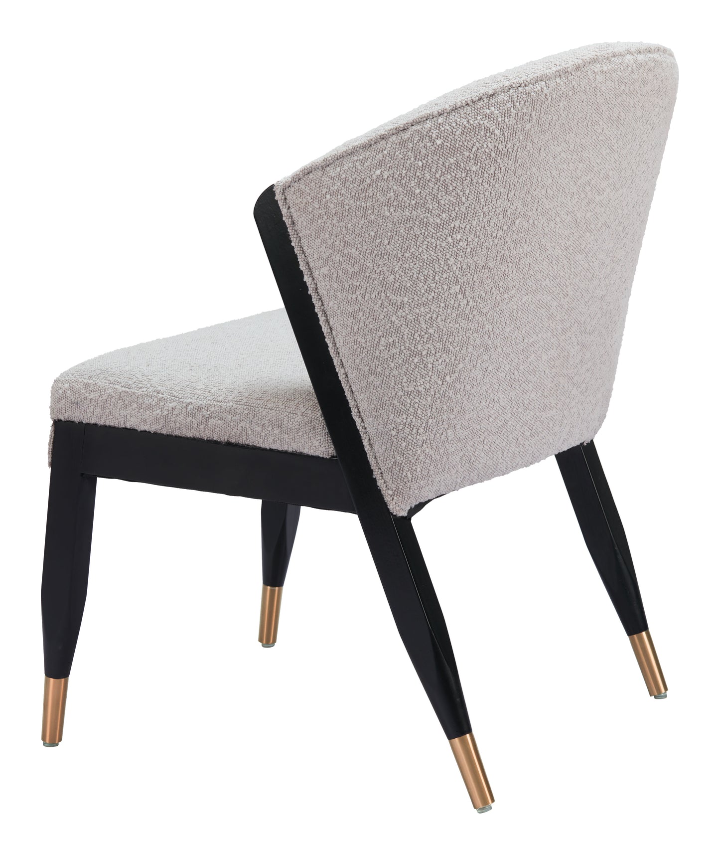 Pula Dining Chair - Misty Gray Modern and Comfortable Upholstered Chair for Stylish Dining Rooms