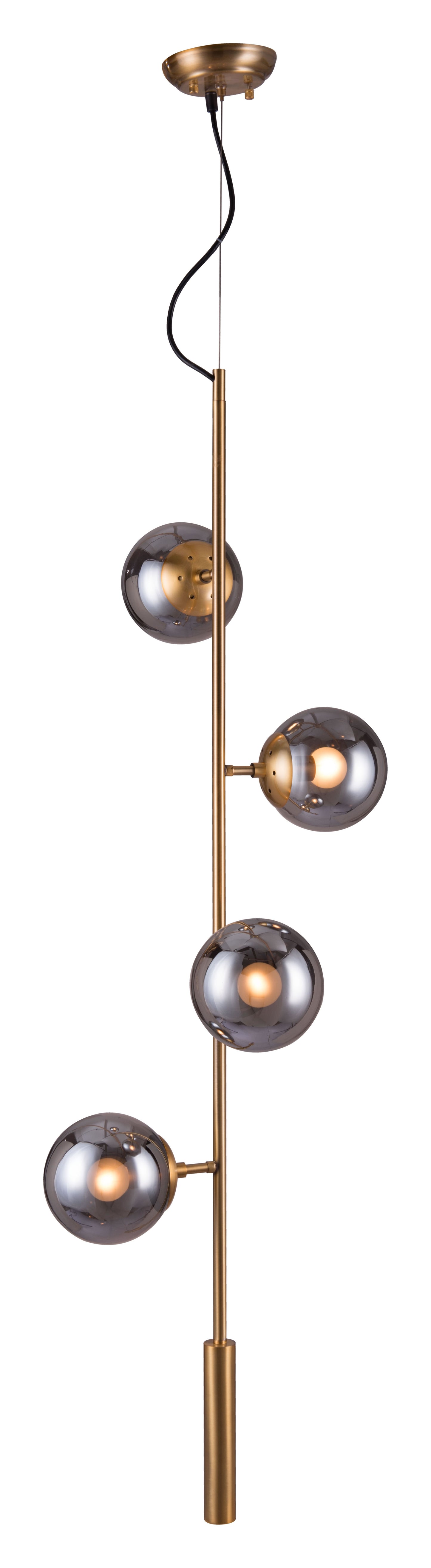 Zatara Ceiling Lamp Brass