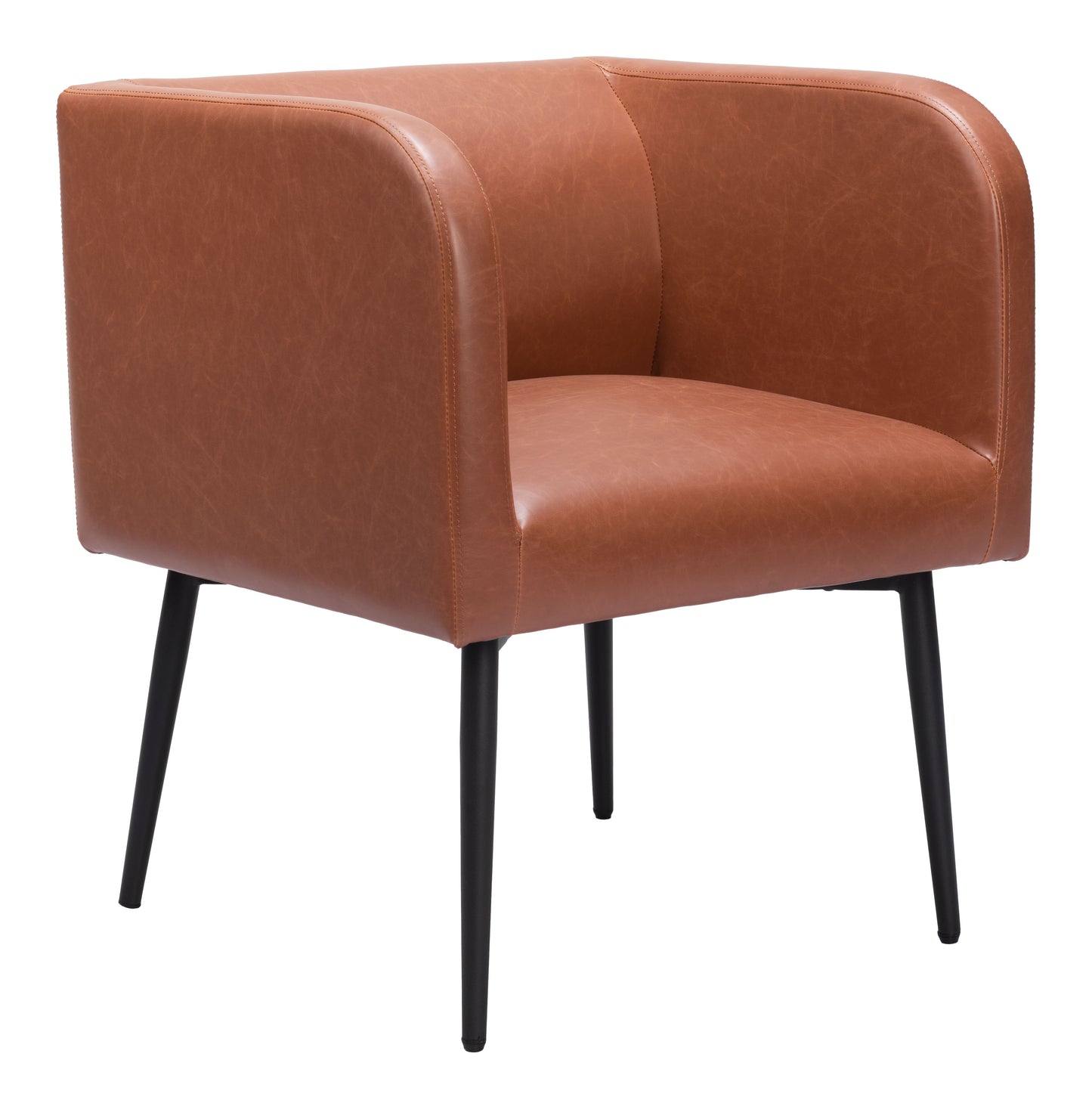 Horbat Dining Chair - Brown Stylish and Comfortable Upholstered Chair for Modern Dining Rooms