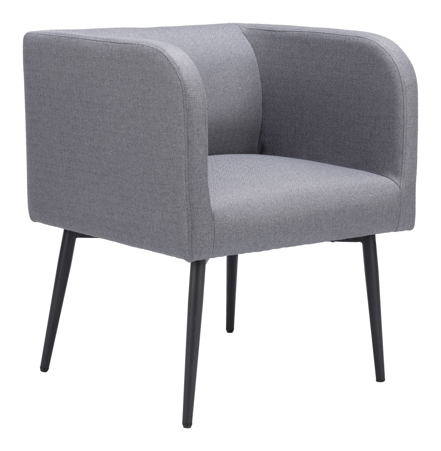 Horbat Dining Chair - Gray Stylish and Modern Upholstered Chair for Elegant Dining Spaces