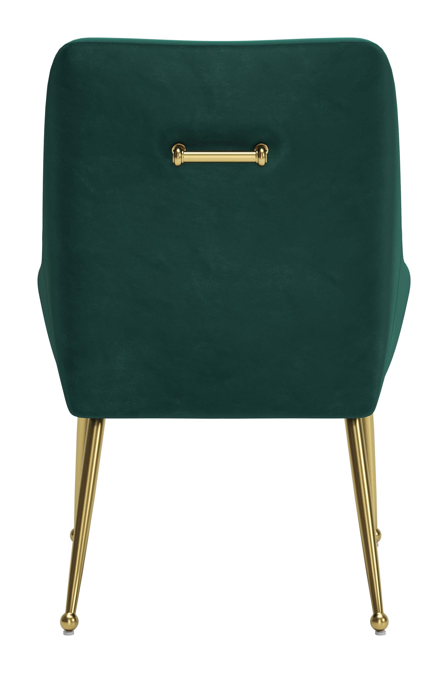 Maxine Dining Chair - Chic Green & Gold Design for Stylish Dining Rooms and Modern Interiors