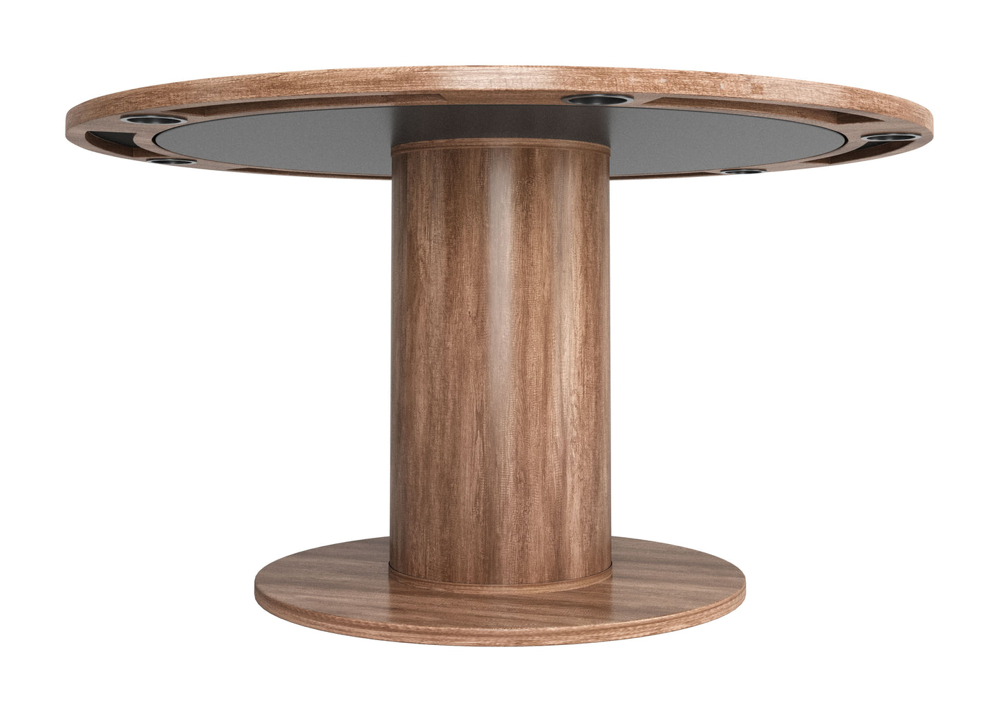Vault 2-in-1 Table Brown Dining and Games Table - Multi-functional Dining and Game Table with a Rich Brown Finish for Versatile Entertainment