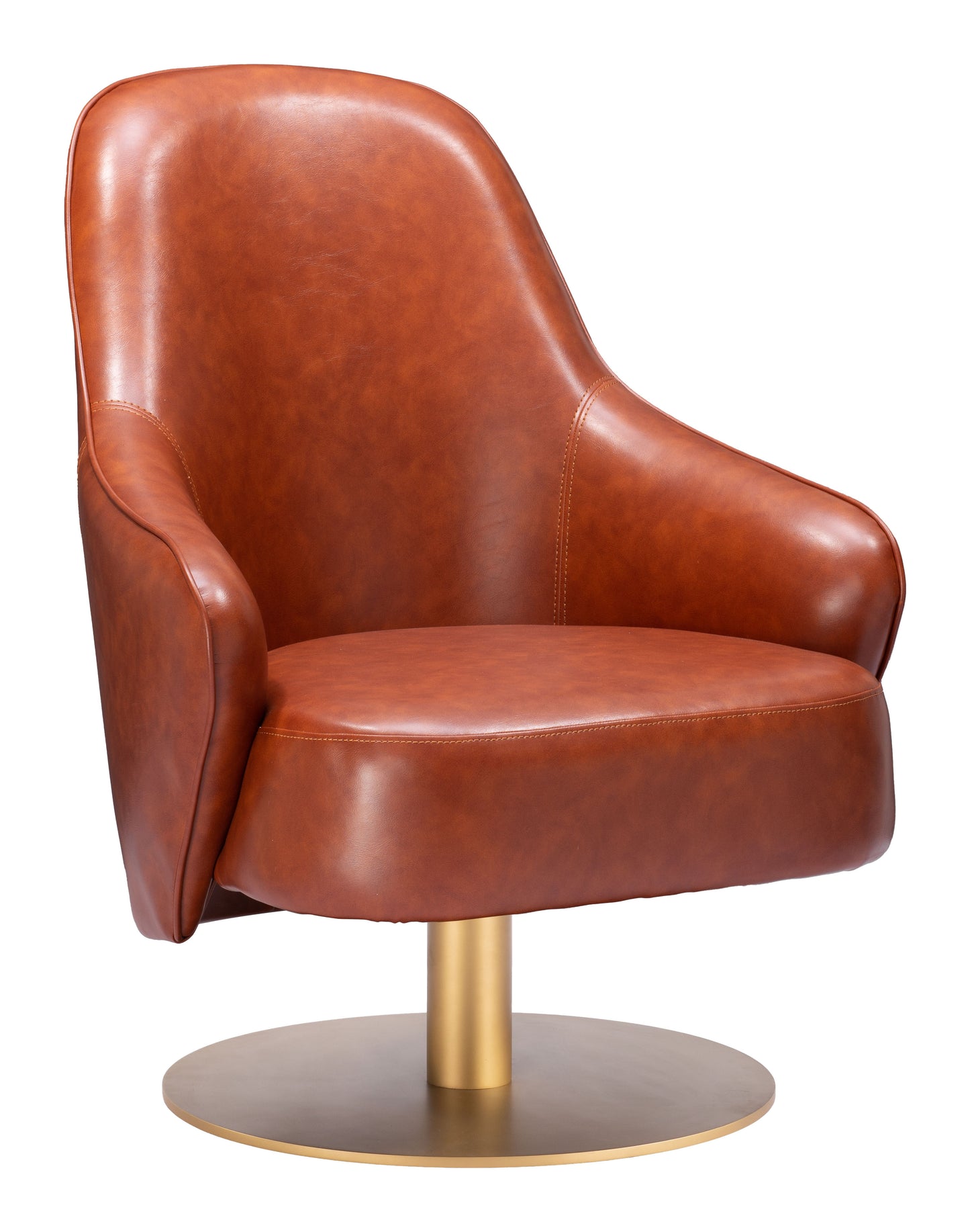 Withby Accent Chair - Brown Stylish Upholstered Chair for Warm and Modern Interiors