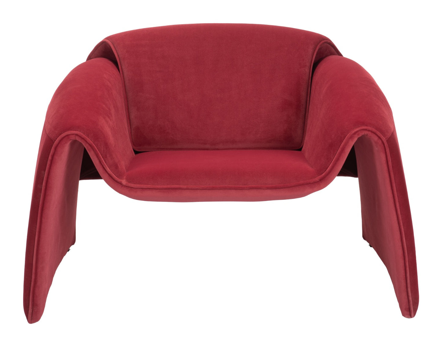 Horten Accent Chair - Red Bold and Comfortable Accent Chair for Modern Living Spaces
