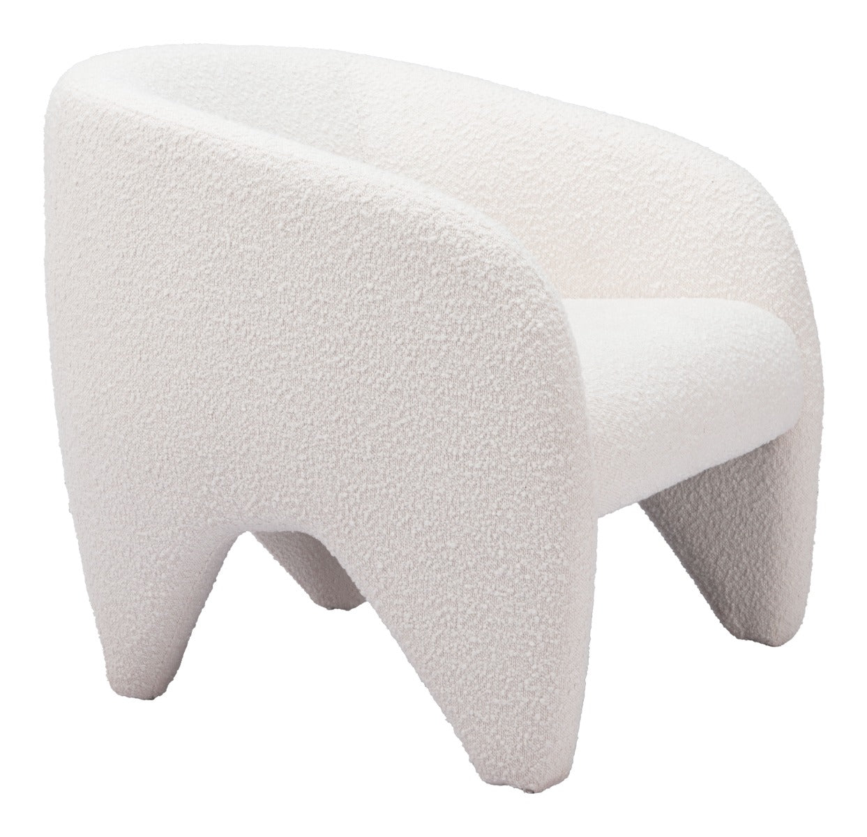 Lopta Accent Chair White – Elegant and Chic White Accent Chair for Contemporary Home Décor