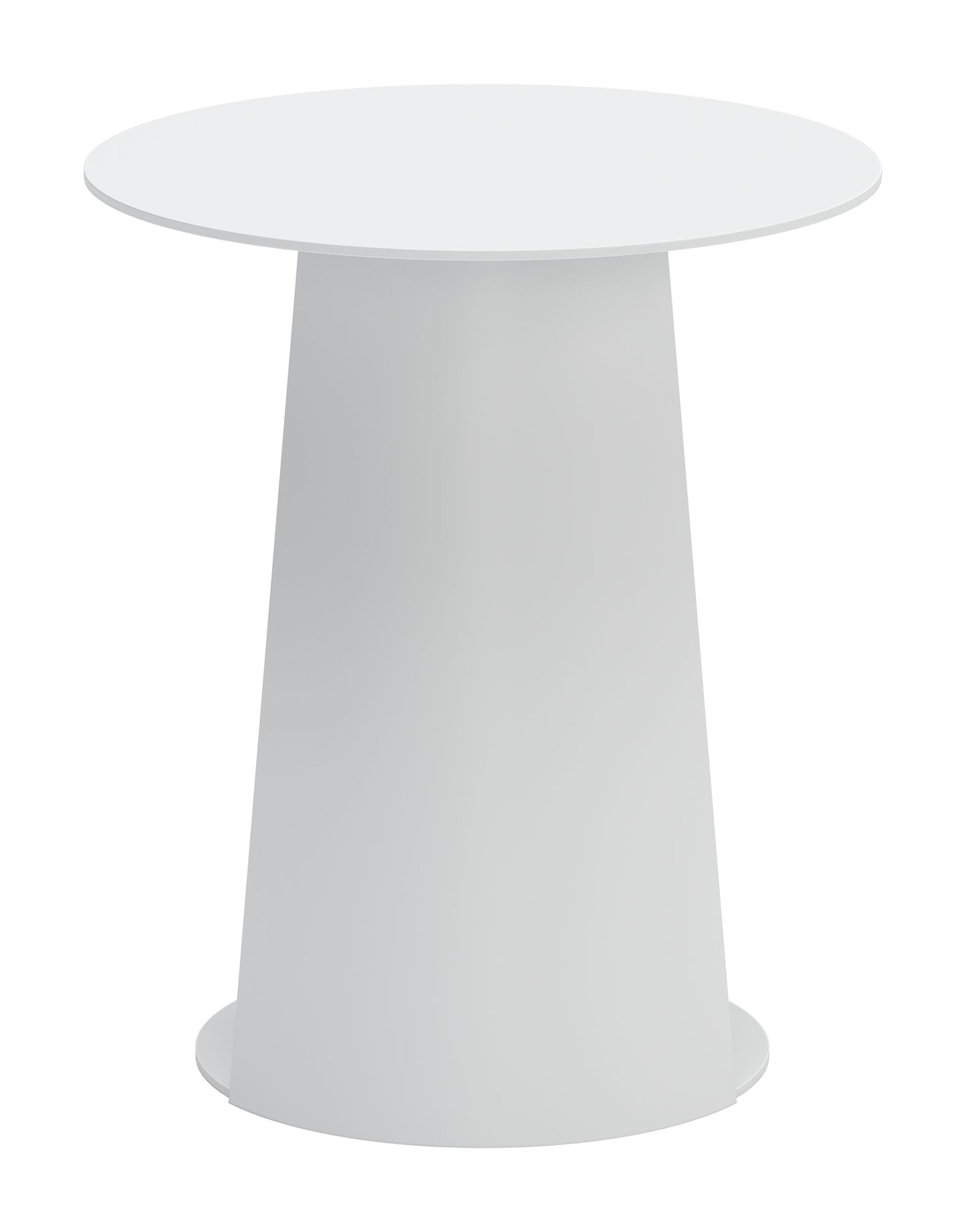 Sunny Isles Side Table White - Elegant & Chic Side Table with a Crisp White Finish for a Fresh, Modern Look