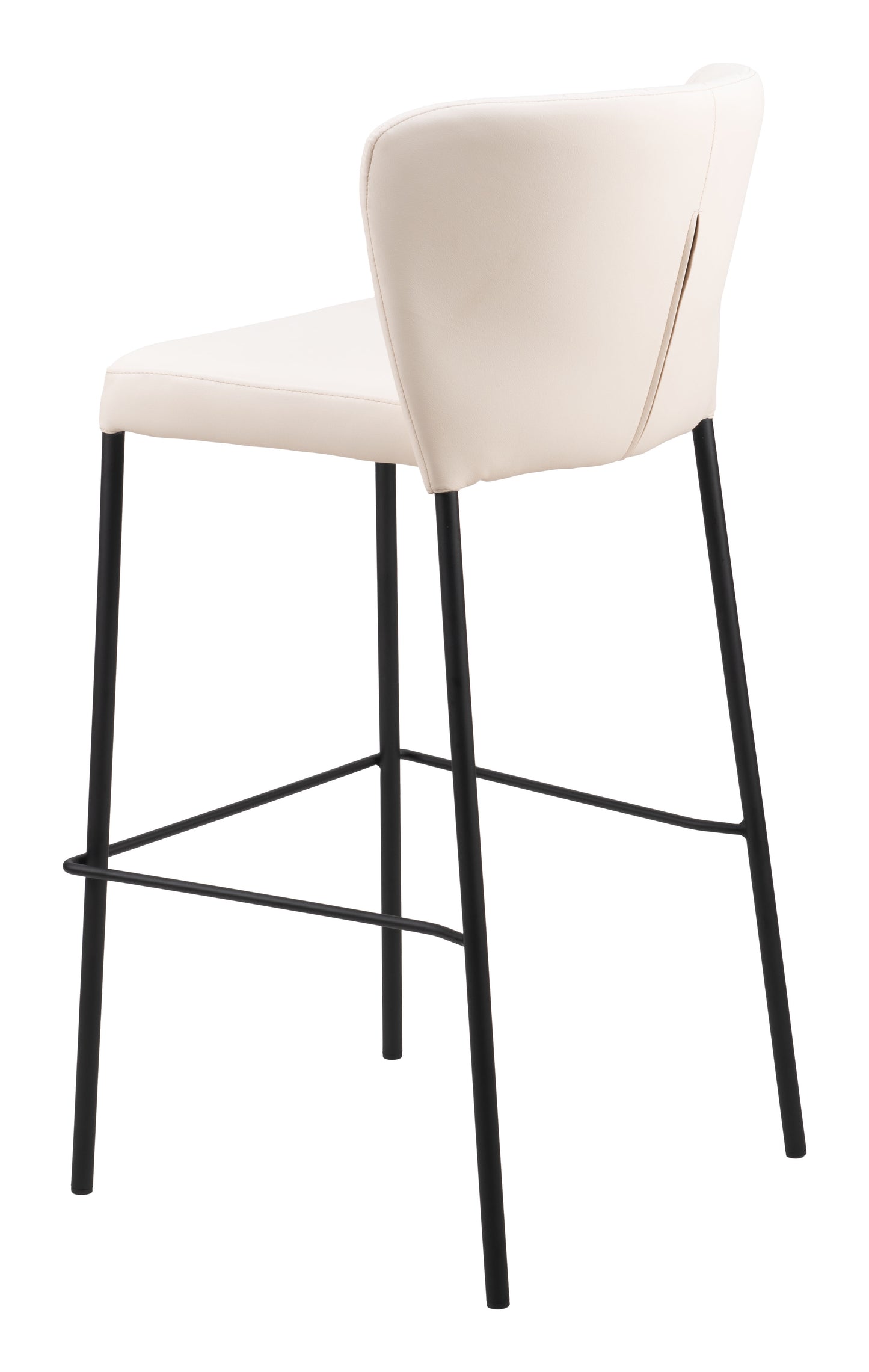 Linz Barstool Set of 2 - Stylish Cream Design for Elegant Home Bars and Dining Areas