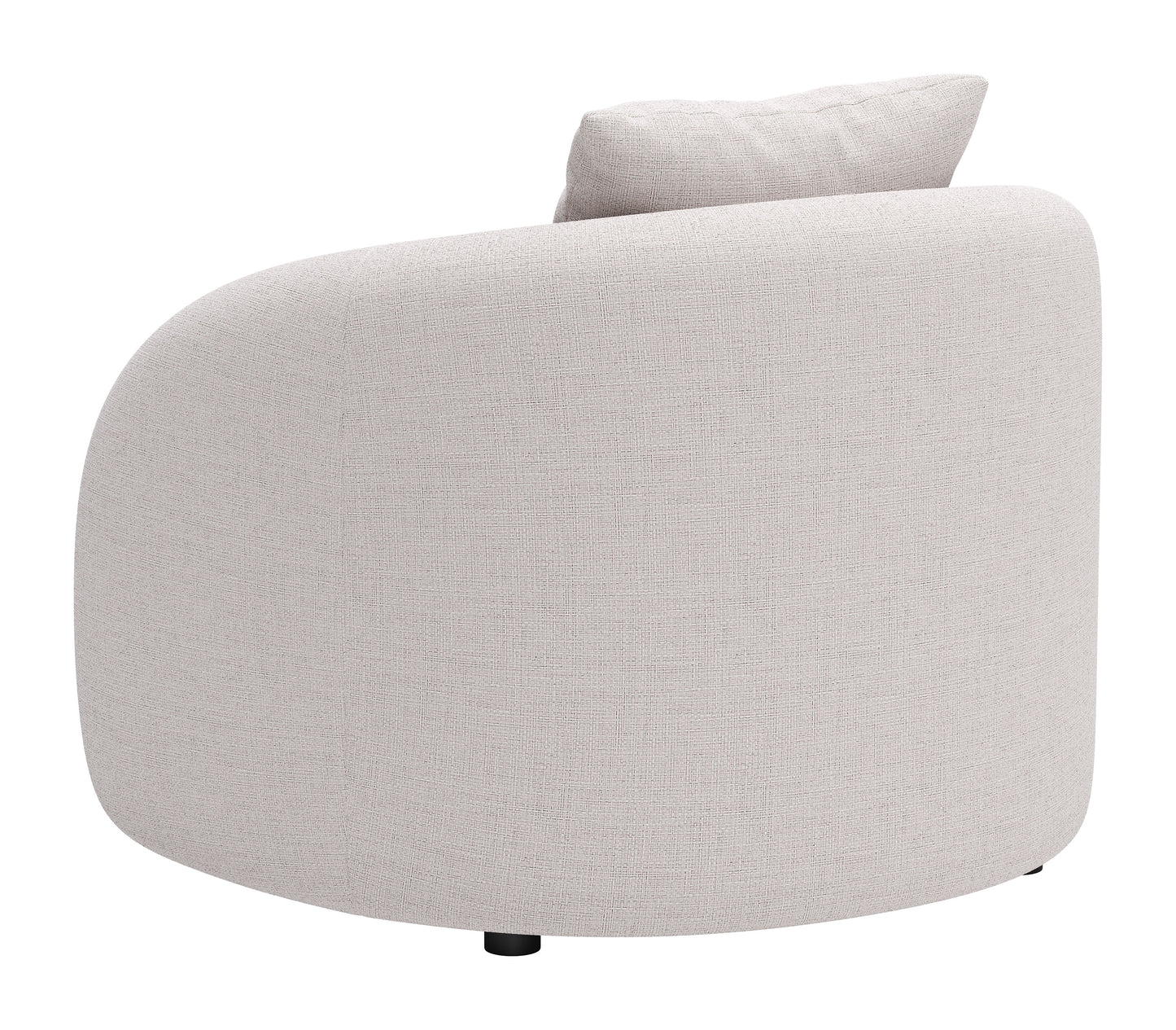 Sunny Isles Accent Chair Beige - Stylish & Comfortable Accent Chair with a Neutral Beige Upholstery for a Versatile, Modern Look