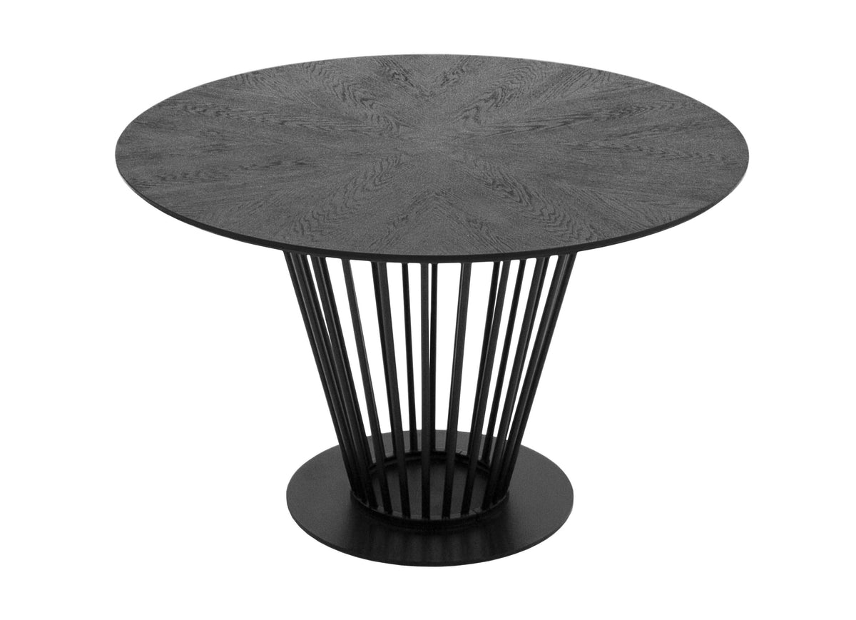Conroy Luzerne Modern Black Pink Dining Table Set