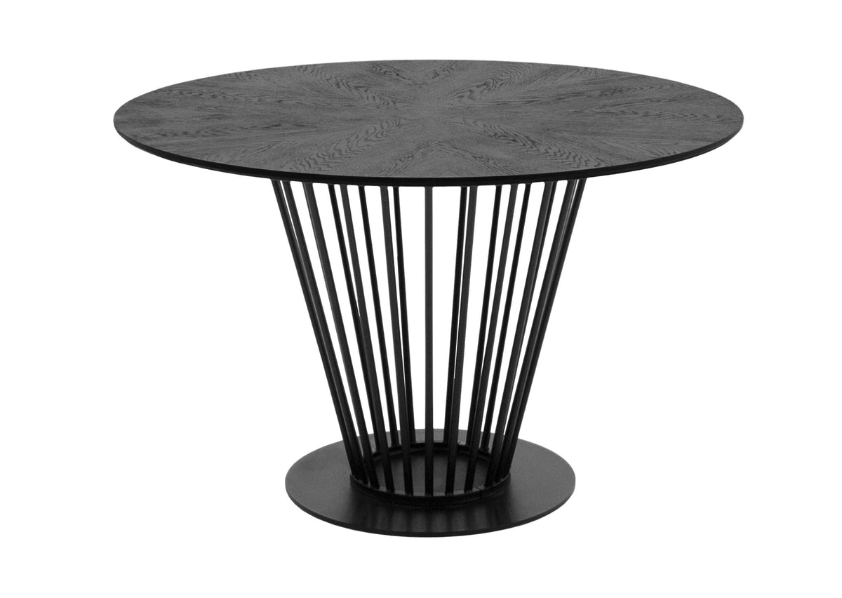 Conroy Luzerne Modern Black Pink Dining Table Set