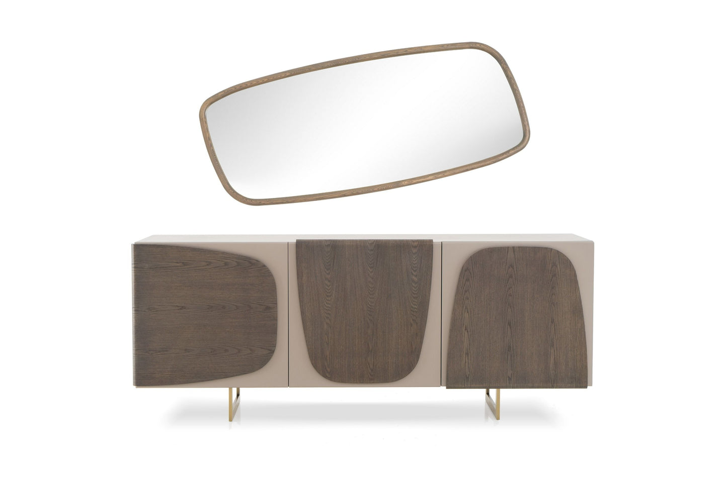 Modrest Wynetta - Modern Grey Ash Buffet