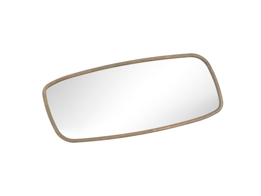 Modrest Wynetta Modern Grey Ash Buffet Mirror - Elegant and Complementary Mirror for Your Dining Space