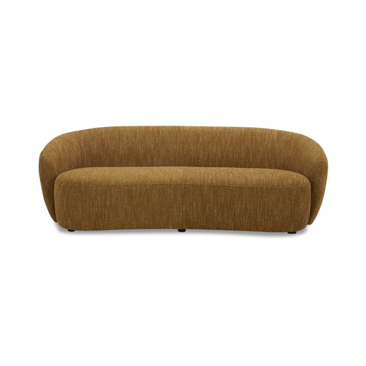 Divani Casa Norris Modern Mustard Fabric Sofa β Stylish Comfort for Your Living Space