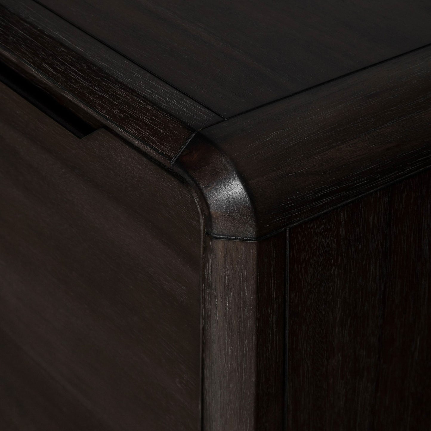 Modrest Rhea - Modern Dark Acacia Buffet