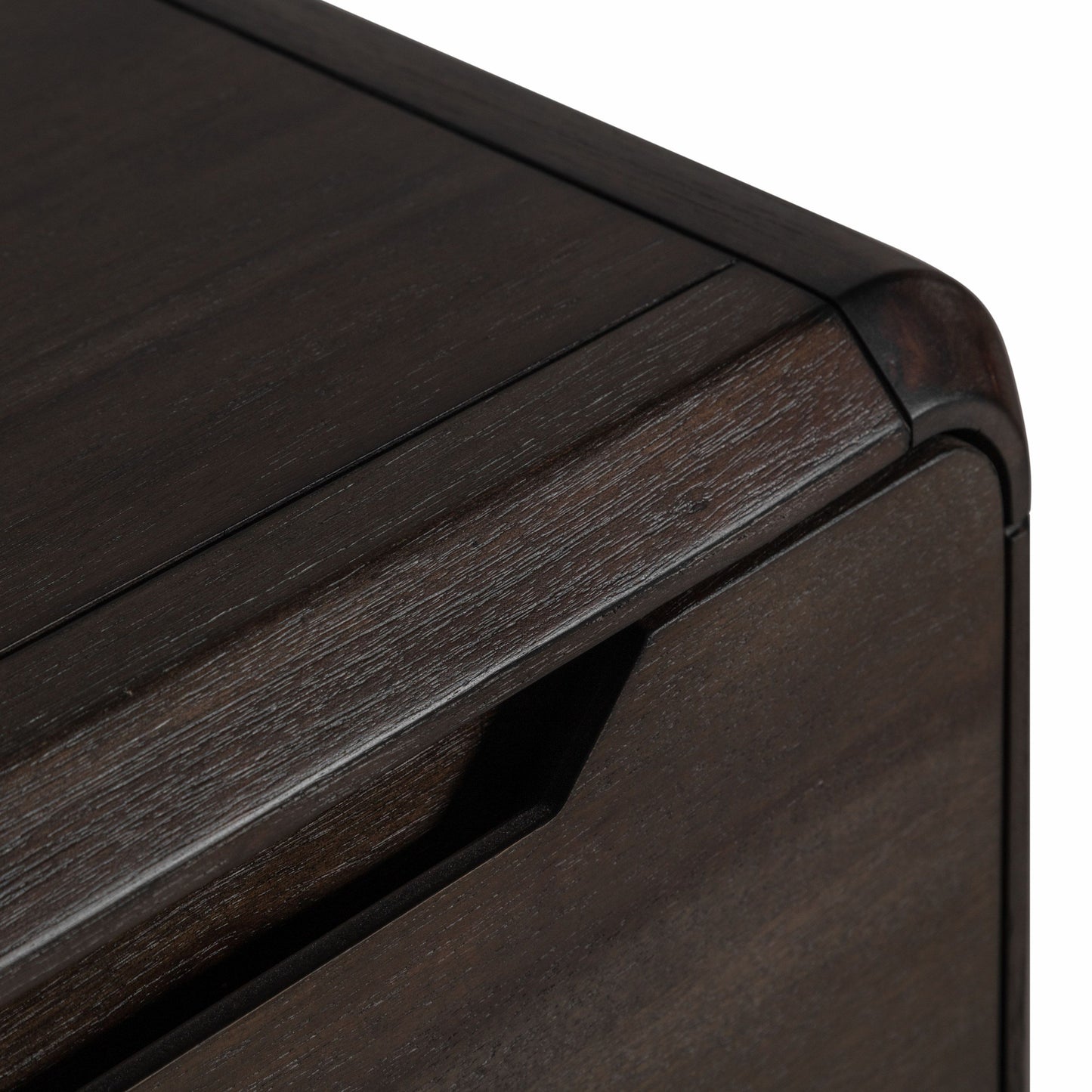 Modrest Rhea - Modern Dark Acacia Buffet