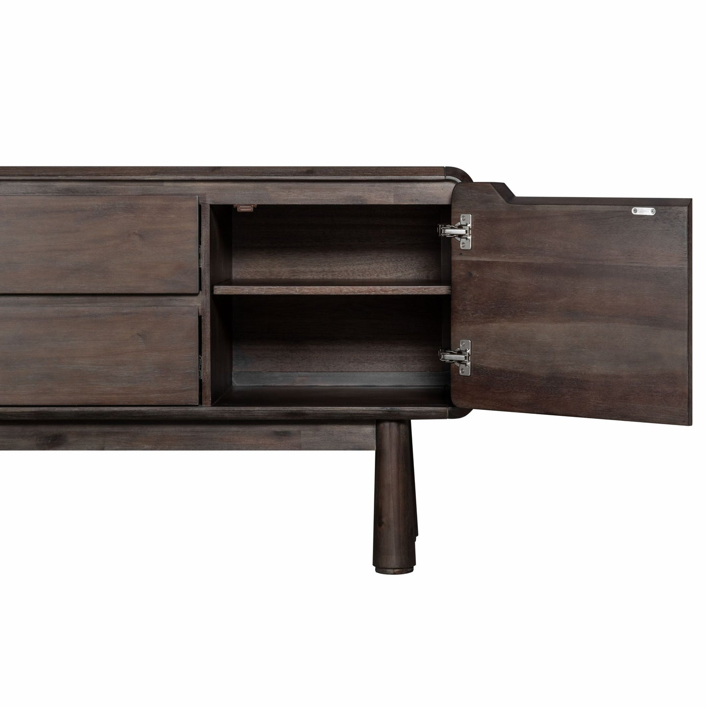 Modrest Rhea - Modern Dark Acacia Buffet