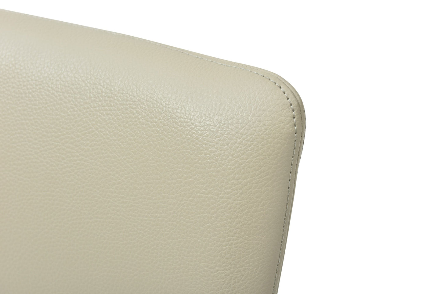 Taryn Modern Light Grey + Stainless Steel Dining Chair (Set of 2) β Sleek and Contemporary Seating for Modern Dining Spaces