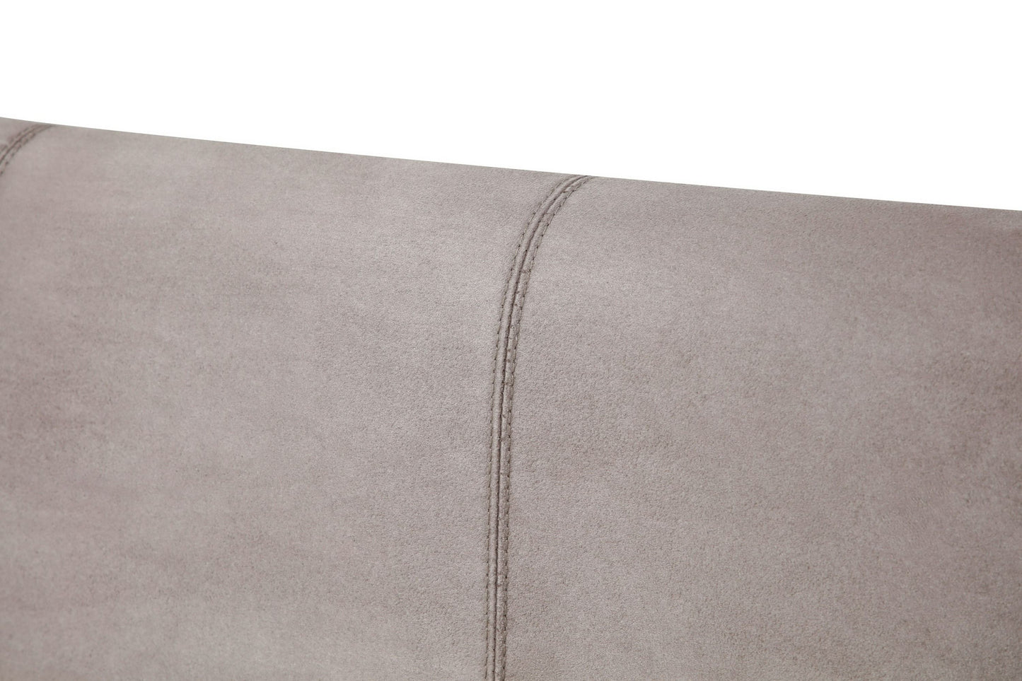 Modrest Roma - Modern Taupe Microfiber Upholstered Bed for Contemporary Comfort and Style