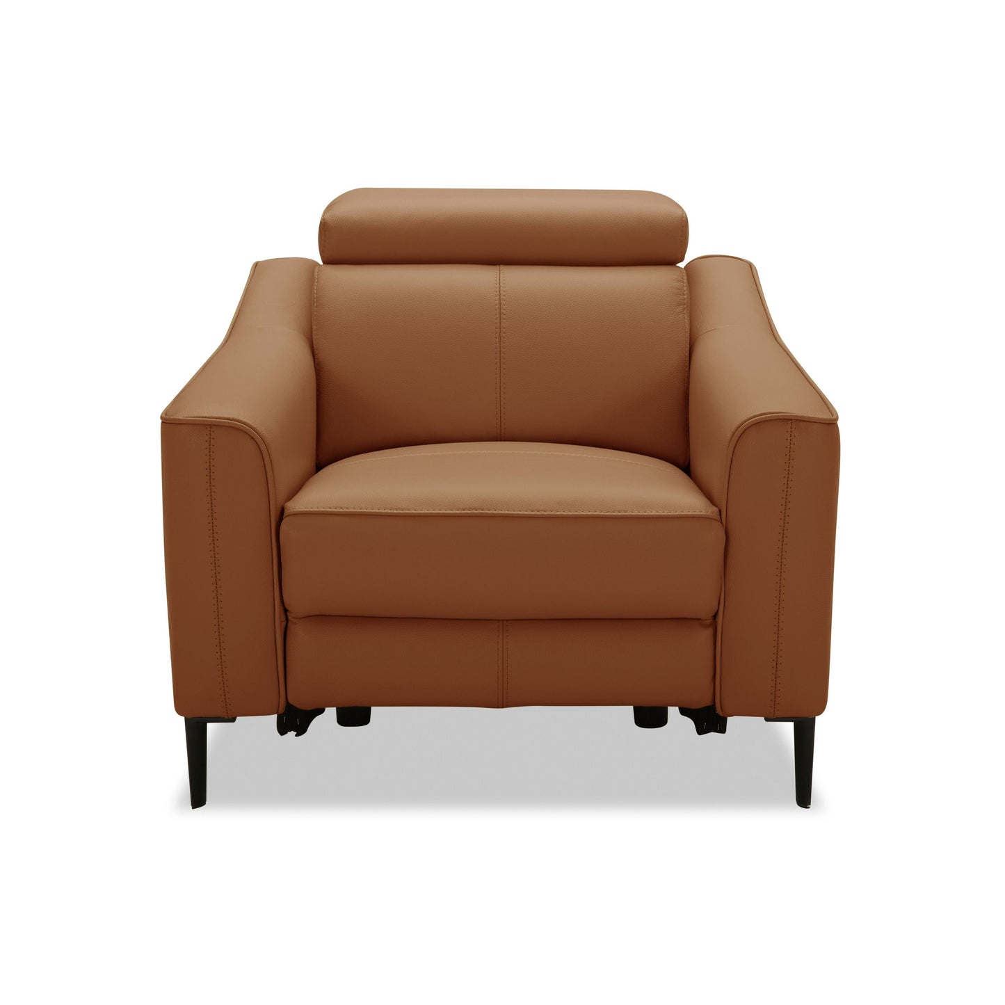 Eden - Modern Camel Leather Recliner Chair β A Luxurious and Comfortable Seating Experience