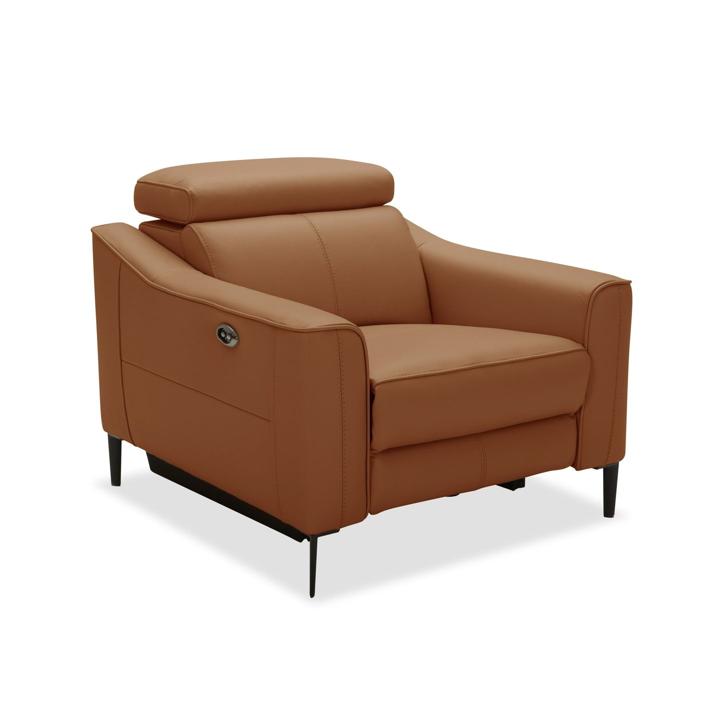 Eden - Modern Camel Leather Recliner Chair β A Luxurious and Comfortable Seating Experience