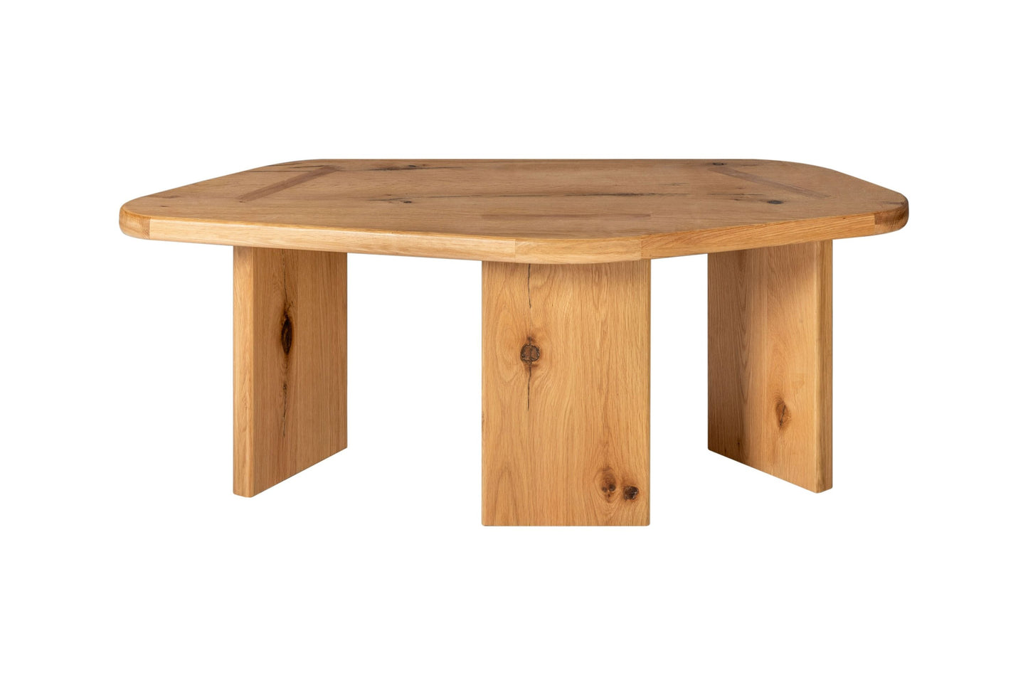 Modrest Jack - Modern Natural Wood Coffee Table Set