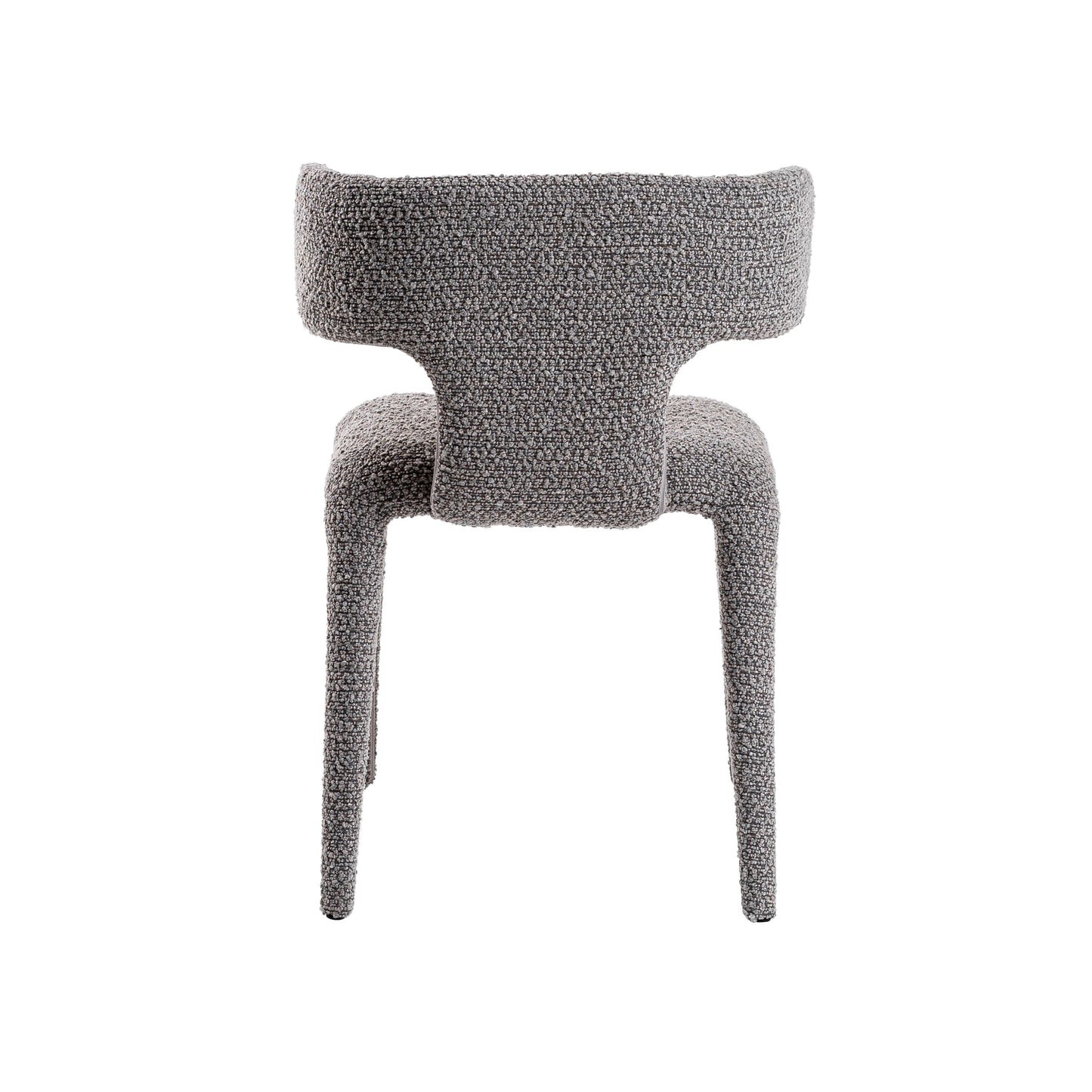 Modrest Saehee - Modern Grey Fabric Dining Chair A Captivating Soft Fabric and Contemporary Design for Sophisticated Dining Spaces